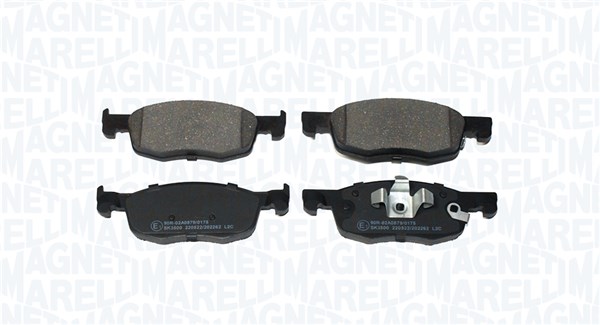 MAGNETI MARELLI Bremseklodser 363916061375 for TOYOTA