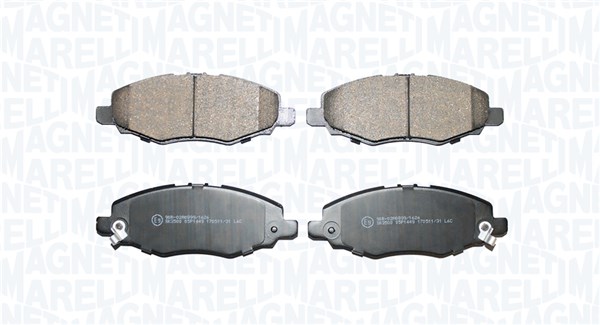 MAGNETI MARELLI Bremseklodser 363916061479 for TOYOTA