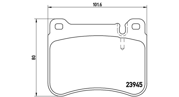 MAGNETI MARELLI Bremseklodser 363700550073 for MERCEDES-BENZ