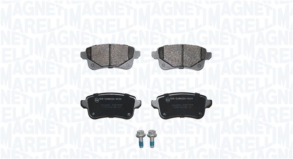 MAGNETI MARELLI Bremseklodser 363916061193 for MITSUBISHI NISSAN RENAULT SAMSUNG