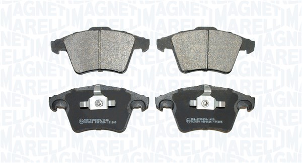 MAGNETI MARELLI Bremseklodser 363916061159 for VW
