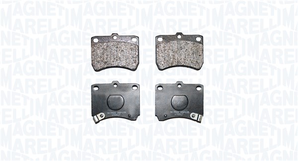 MAGNETI MARELLI Bremseklodser 363916061202 for MAZDA KIA NISSAN SUZUKI