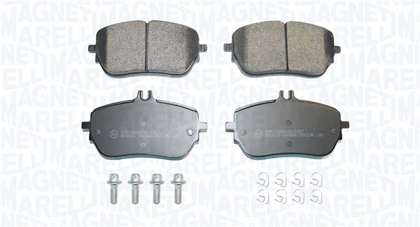 MAGNETI MARELLI Bremseklodser 363916061297 for MERCEDES-BENZ
