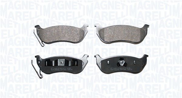 MAGNETI MARELLI Bremseklodser 363916061309 for JEEP CHRYSLER