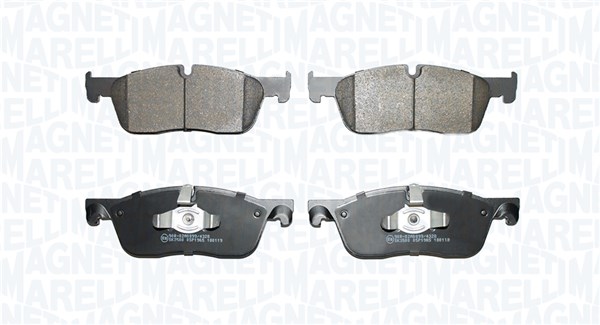 MAGNETI MARELLI Bremseklodser 363916061302 for JAGUAR LAND ROVER