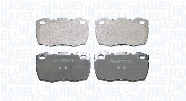 MAGNETI MARELLI Bremseklodser 363916061312 for LAND ROVER
