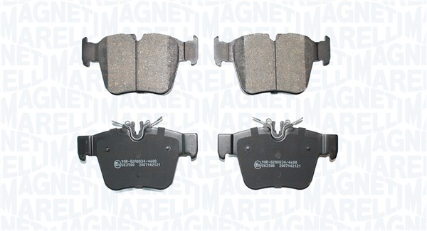 MAGNETI MARELLI Bremseklodser 363916061314 for MERCEDES-BENZ