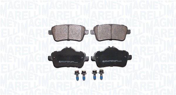 MAGNETI MARELLI Bremseklodser 363916061317 for MERCEDES-BENZ RENAULT