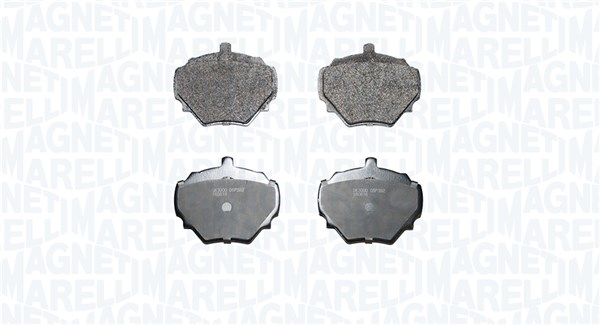 MAGNETI MARELLI Bremseklodser 363916061311 for LAND ROVER