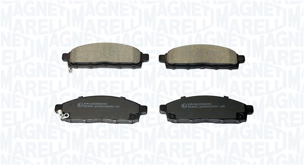 MAGNETI MARELLI Bremseklodser 363916061328 for FIAT MITSUBISHI