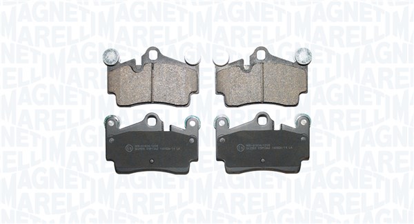 MAGNETI MARELLI Bremseklodser 363916061327 for VW AUDI PORSCHE