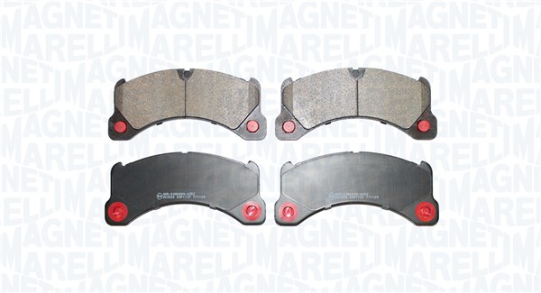 MAGNETI MARELLI Bremseklodser 363916061334 for VW PORSCHE