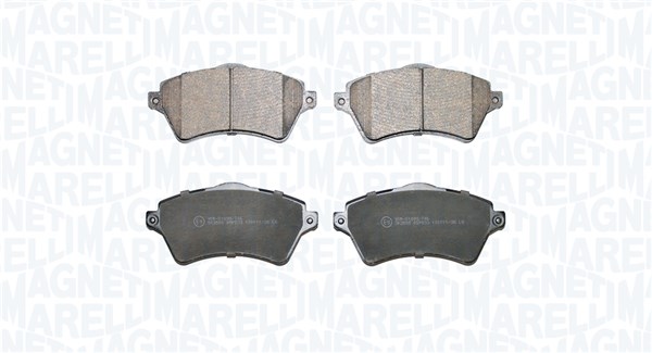 MAGNETI MARELLI Bremseklodser 363916061332 for LAND ROVER