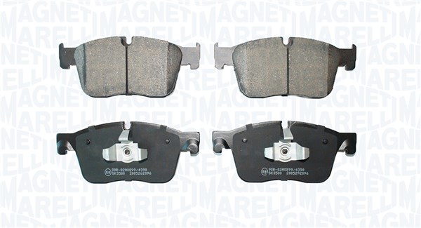 MAGNETI MARELLI Bremseklodser 363916061451 for JAGUAR LAND ROVER