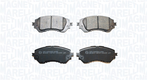 MAGNETI MARELLI Bremseklodser 363916061477 for TOYOTA