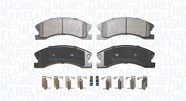 MAGNETI MARELLI Bremseklodser 363916061442 for JEEP