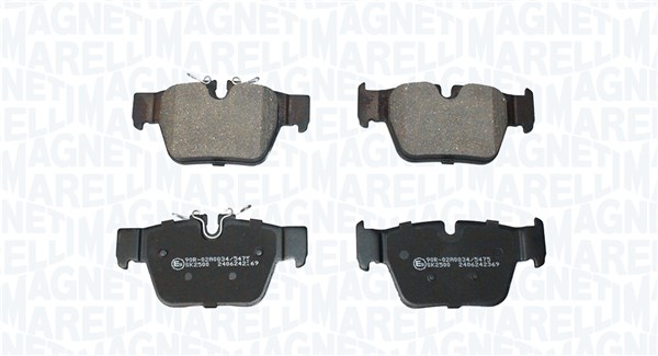 MAGNETI MARELLI Bremseklodser 363916061433 for BMW