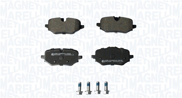 MAGNETI MARELLI Bremseklodser 363916061408 for BMW