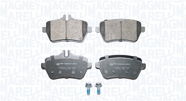MAGNETI MARELLI Bremseklodser 363916061385 for MERCEDES-BENZ