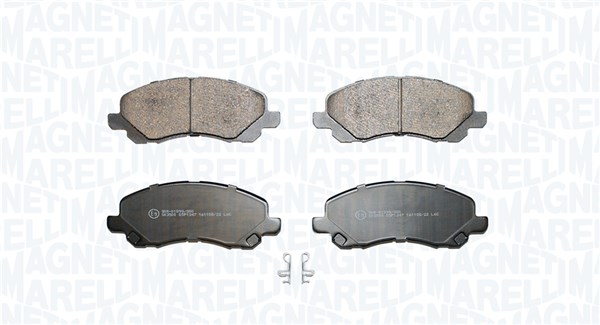 MAGNETI MARELLI Bremseklodser 363916061431 for CHRYSLER PEUGEOT CITROËN DODGE LANCIA MITSUBISHI JEEP MITSUBISHI (SOUEAST)
