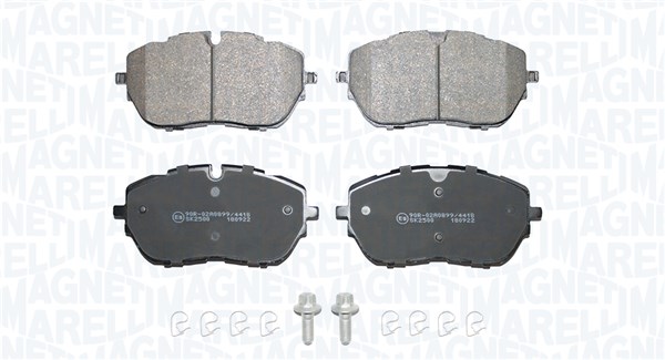 MAGNETI MARELLI Bremseklodser 363916061363 for PEUGEOT DS
