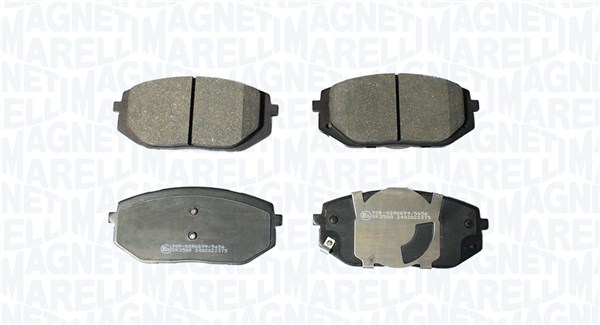 MAGNETI MARELLI Bremseklodser 363916061463 for HYUNDAI