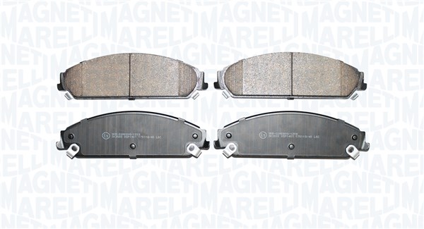 MAGNETI MARELLI Bremseklodser 363916061412 for CHRYSLER DODGE FIAT LANCIA