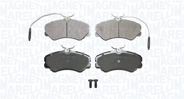 MAGNETI MARELLI Bremseklodser 363916061455 for PEUGEOT FIAT