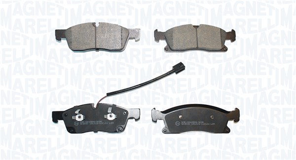 MAGNETI MARELLI Bremseklodser 363916061388 for MASERATI