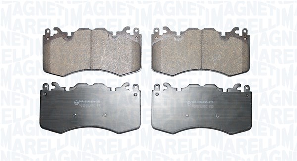 MAGNETI MARELLI Bremseklodser 363916061358 for LAND ROVER