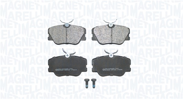 MAGNETI MARELLI Bremseklodser 363916061454 for MERCEDES-BENZ
