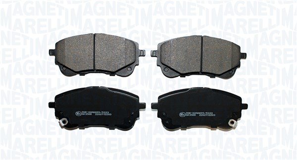 MAGNETI MARELLI Bremseklodser 363916061420 for TOYOTA