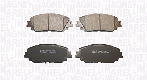 MAGNETI MARELLI Bremseklodser 363916061395 for TOYOTA (GAC) TOYOTA LEXUS