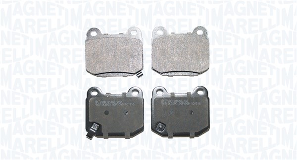 MAGNETI MARELLI Bremseklodser 363916061449 for MITSUBISHI NISSAN SUBARU