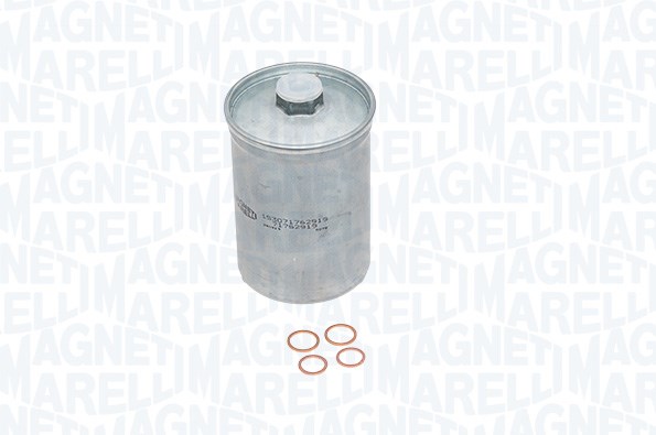 MAGNETI MARELLI Brændstof-filter 153071762919 Lednings 128mm for PEUGEOT VOLVO FIAT SAAB JAGUAR VAG