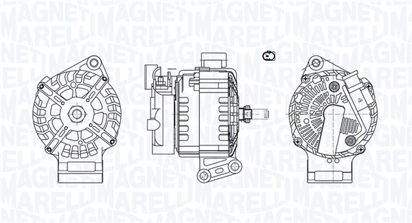 MAGNETI MARELLI Generator 063732044010 for FORD VOLVO MAZDA
