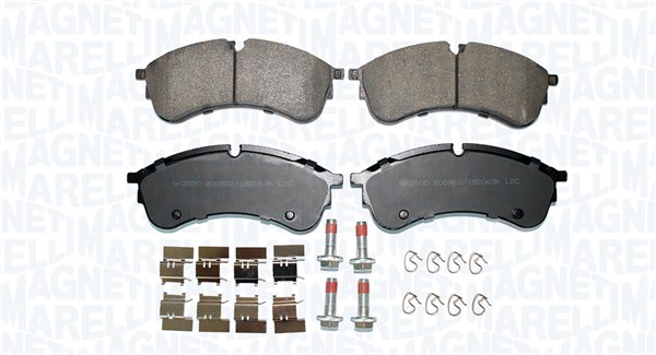 MAGNETI MARELLI Bremseklodser 363916061366 for MAN VW