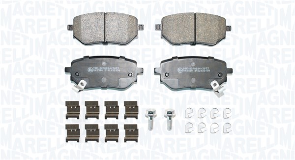 MAGNETI MARELLI Bremseklodser 363916061415 for MERCEDES-BENZ