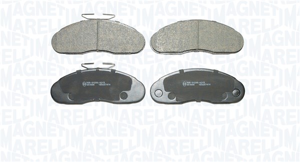 MAGNETI MARELLI Bremseklodser 363916061379 for RENAULT TRUCKS