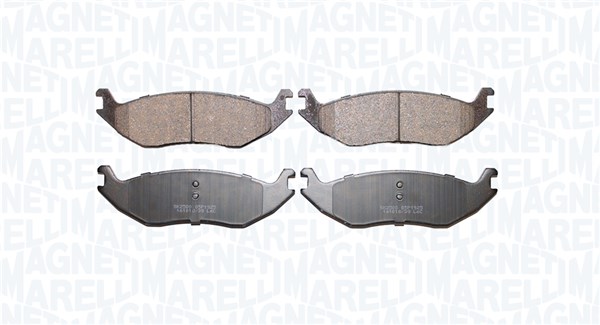 MAGNETI MARELLI Bremseklodser 363916061484 for CHRYSLER DODGE RAM