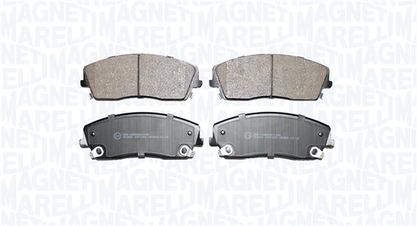MAGNETI MARELLI Bremseklodser 363916061485 for CHRYSLER DODGE LANCIA