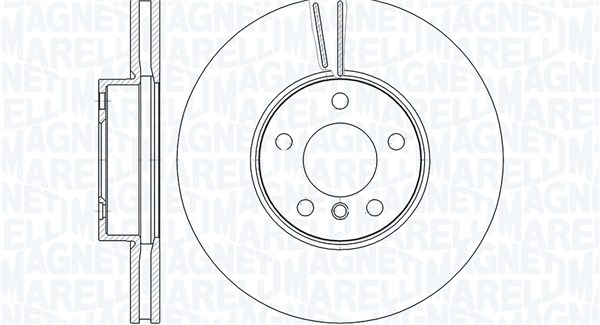 MAGNETI MARELLI Bremseskive 361302040908 332mm 30mm for BMW
