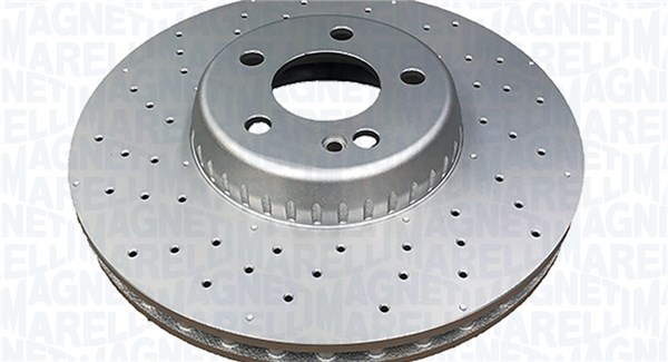 MAGNETI MARELLI Bremseskive 361302040928 perforeret/ventileret 342mm 32mm for MERCEDES-BENZ