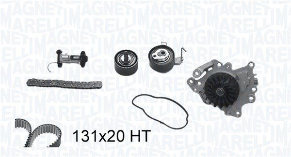 MAGNETI MARELLI Styrekædesæt 341500001900 for PEUGEOT