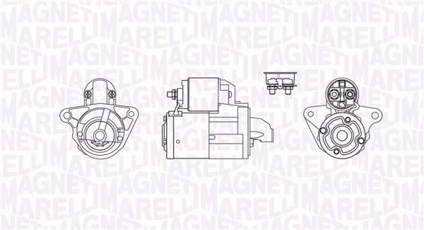 MAGNETI MARELLI Starter 063720664310 for MAZDA