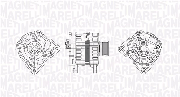 MAGNETI MARELLI Generator 063737617510 for RENAULT