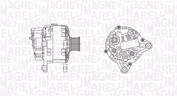 MAGNETI MARELLI Generator 063737624010 for RENAULT