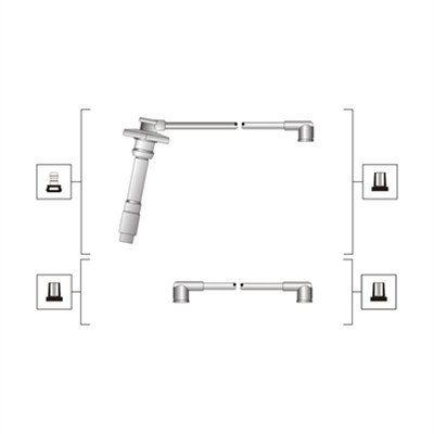 MAGNETI MARELLI Tændkabelsæt 941319170079