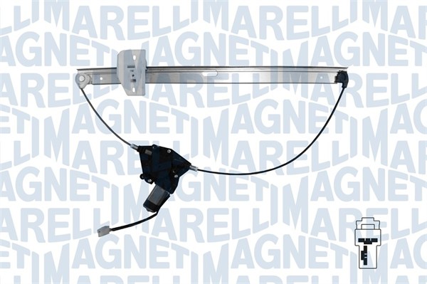 MAGNETI MARELLI Vinduesløfter 350103170362 foran til venstre for IVECO