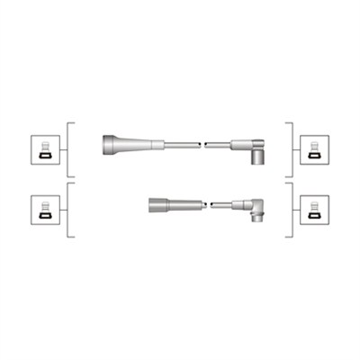 MAGNETI MARELLI Tændkabelsæt 941319170051
